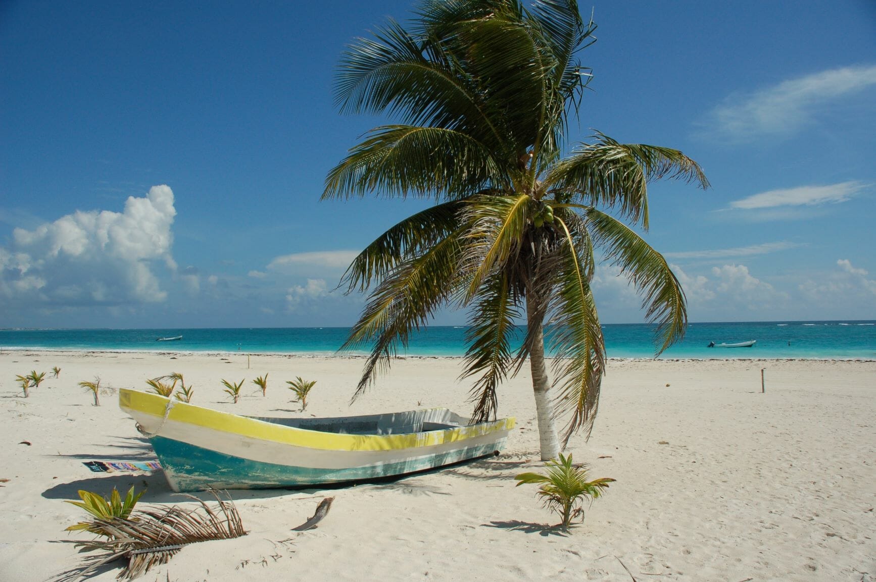 Yucatan Peninsula in Mexico Tulum Beach